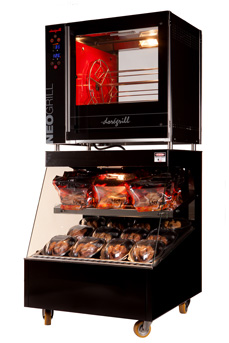 Self-Service Rotisserie and Display
